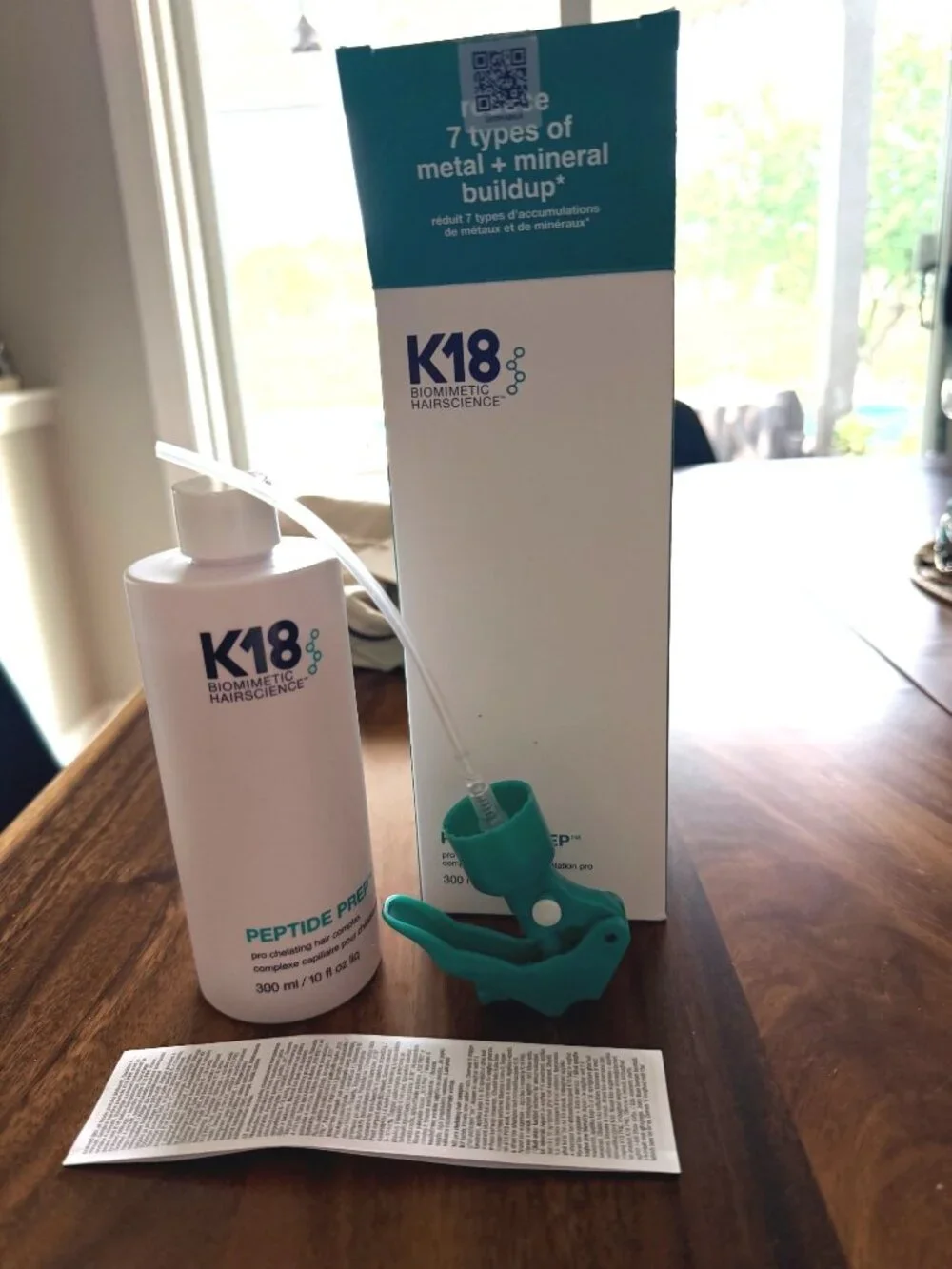 K18 Peptide Prep Pro Chelating Hair Complex 300ml Professional Treatment Sealed